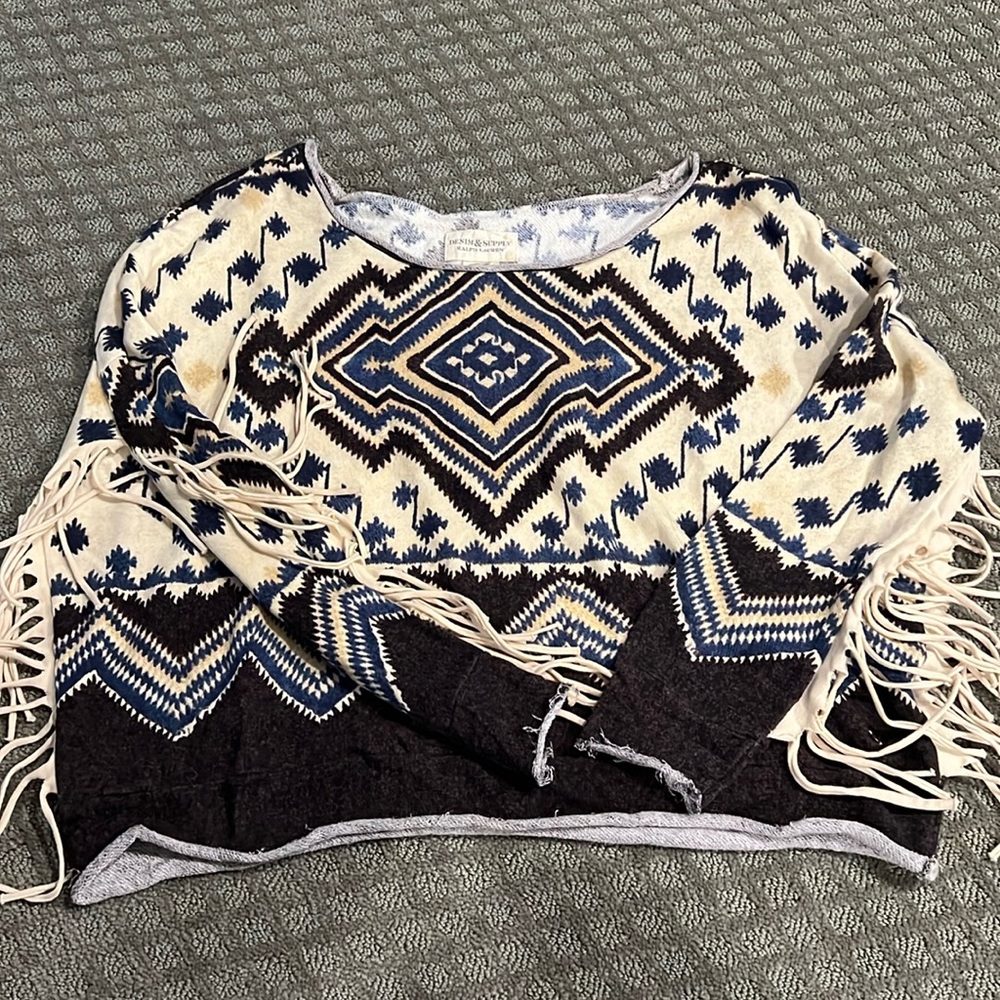 Denim & Supply - Sweatshirt with Tassel detail - Size XS